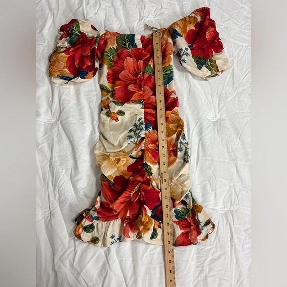 FARM Rio Floral Off-Shoulder Mini Dress - Picture 3 of 8